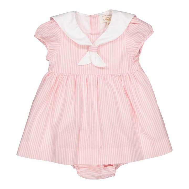 Lisa, conjunto de rayas rosas de 3mm para venta al por mayor de Kidiwi handmade