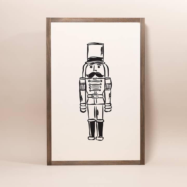 Joyfully Said - Wholesale Art Print - Nutcracker | Vintage Holiday Sketch7