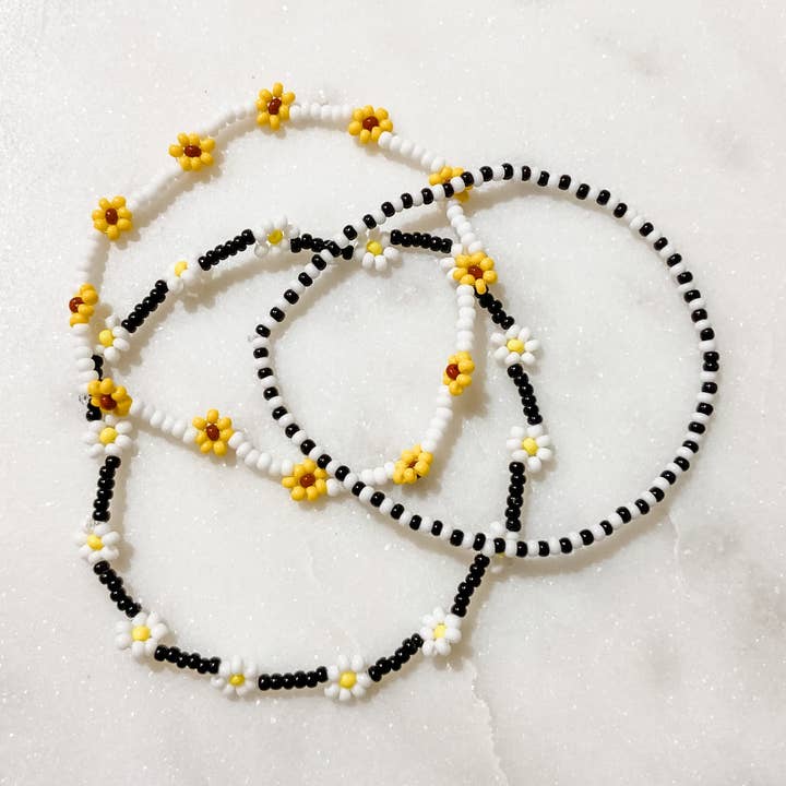 Zo Sunflower & Daisy-stijlpakket voor wholesale door Dainty Daisy Bead Co.