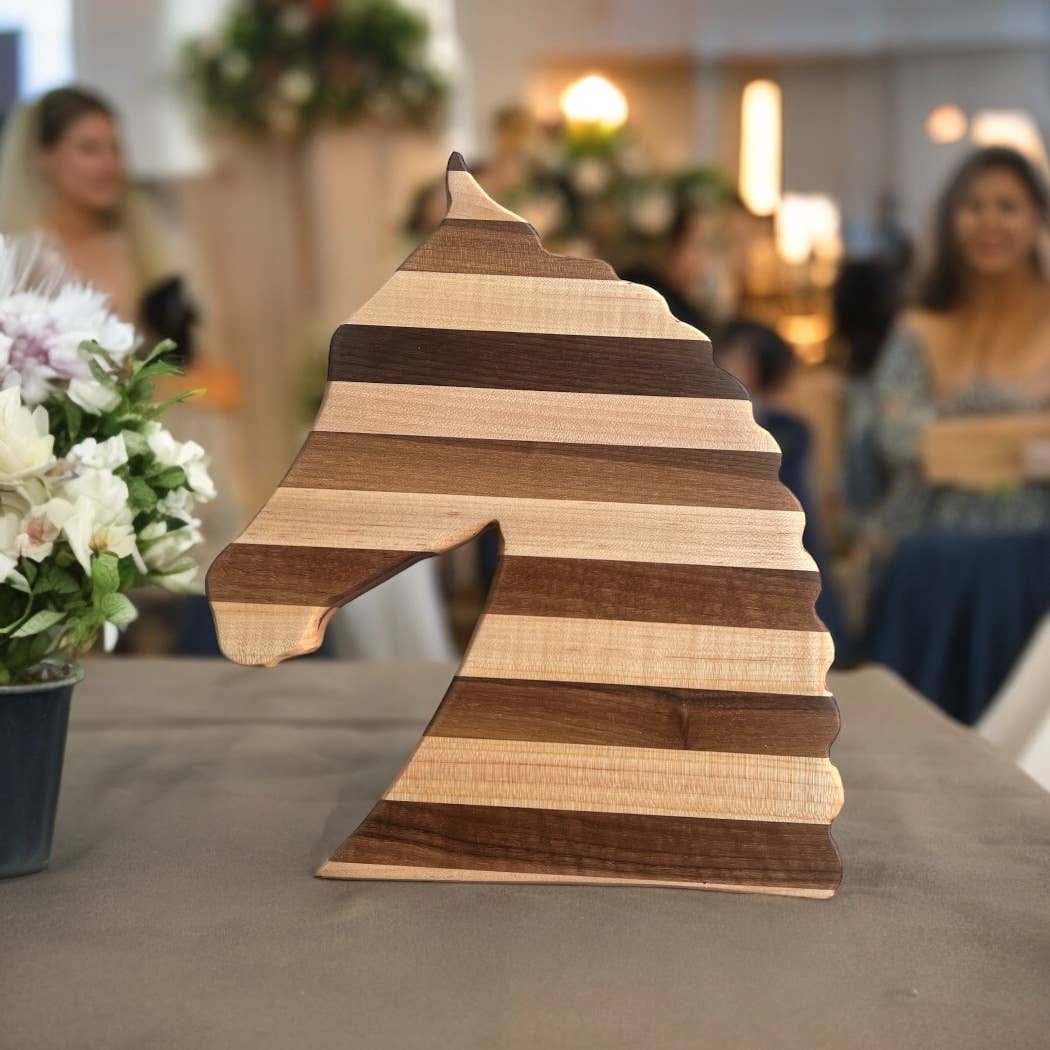 TG Designs - Wholesale Cutting Board - SHOW/FANCY HORSE LARGE6