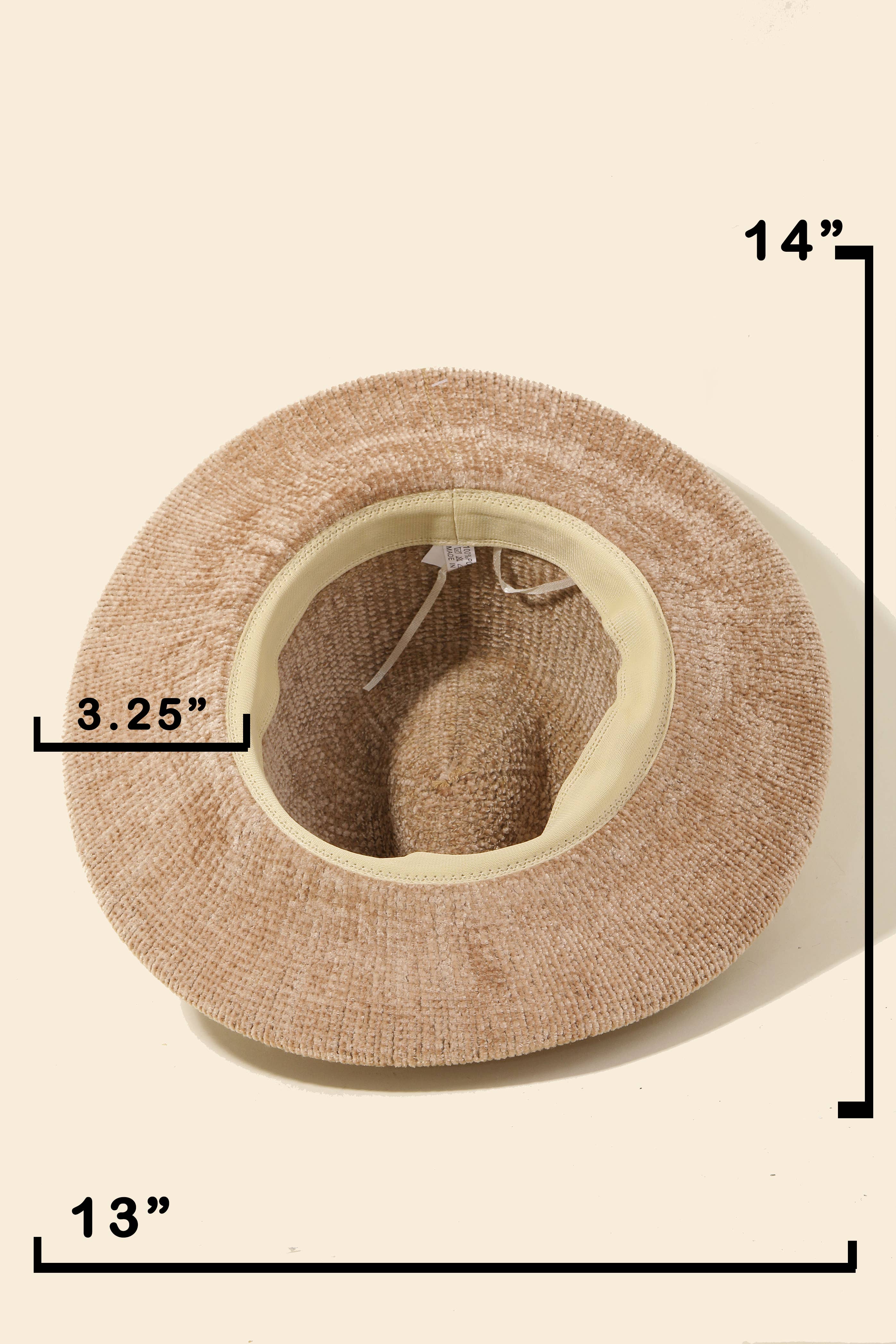 Anarchy Street - Wholesale Fedora - Women's - Chenille Panama Hat6