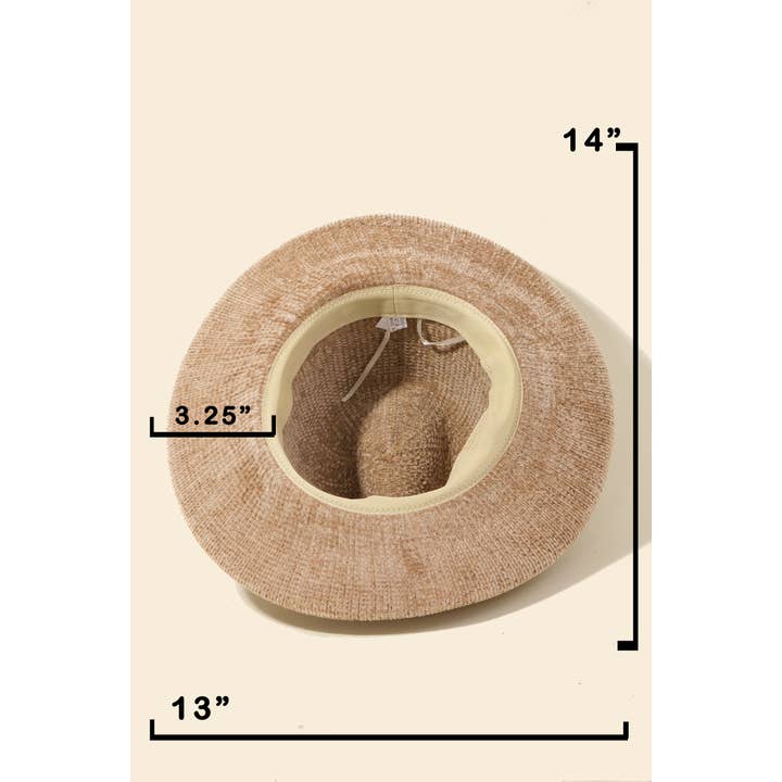 Anarchy Street - Wholesale Fedora - Women's - Chenille Panama Hat6