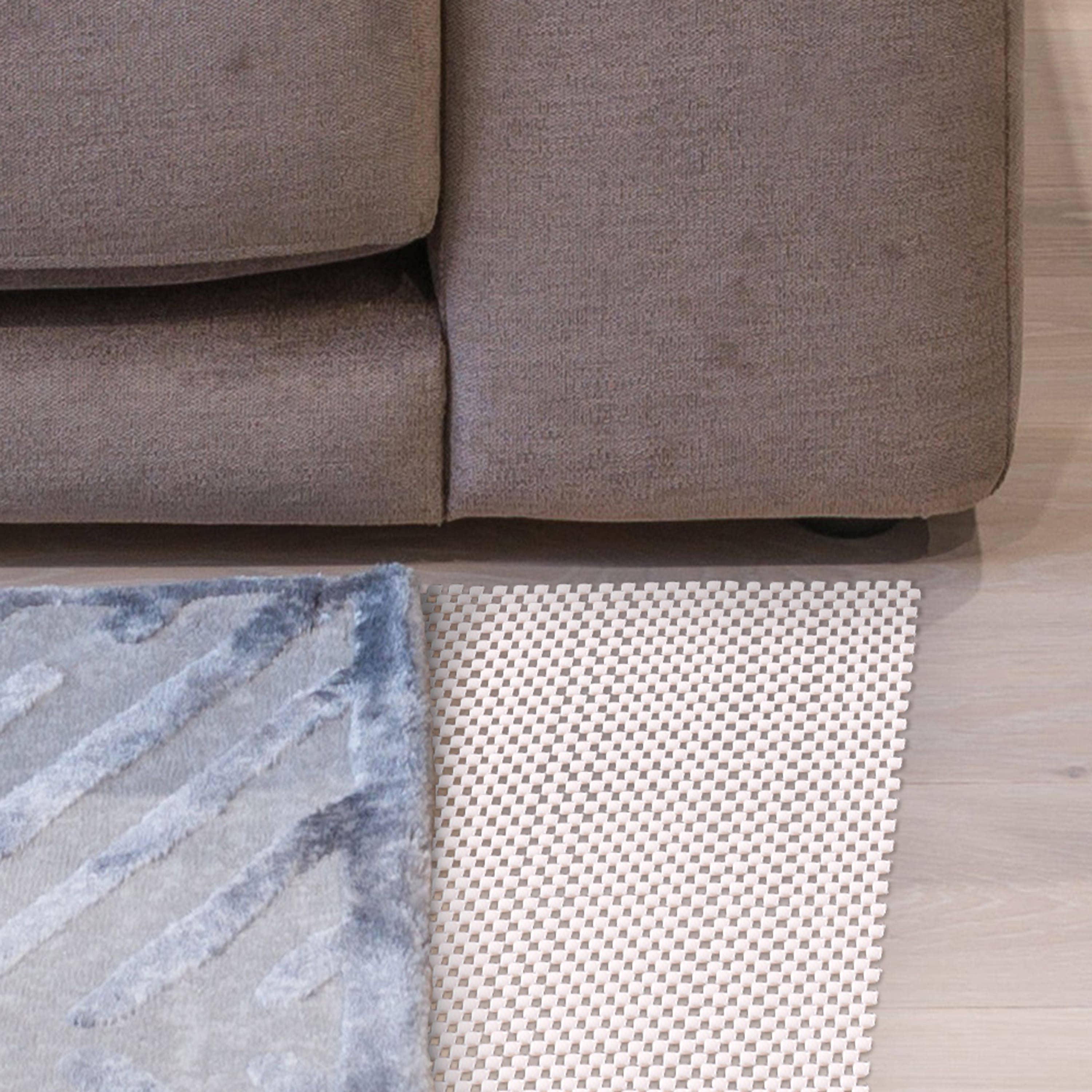 Nevlers - Vendita all'ingrosso Tappeto - Tappeto antiscivolo, tappetini con impugnatura in schiuma di PVC, 12,7 x 17,8 cm, bianco7