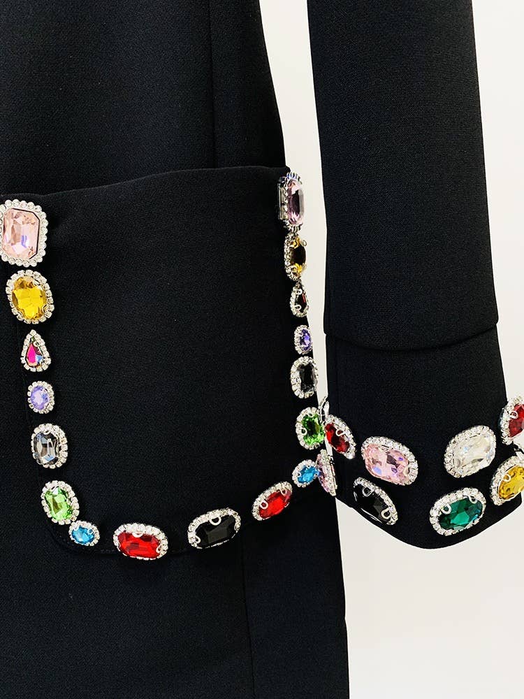 Productseeker – wholesale Klänning - Dam – DR065 Elegant ädelstensmyckad vit klänning7