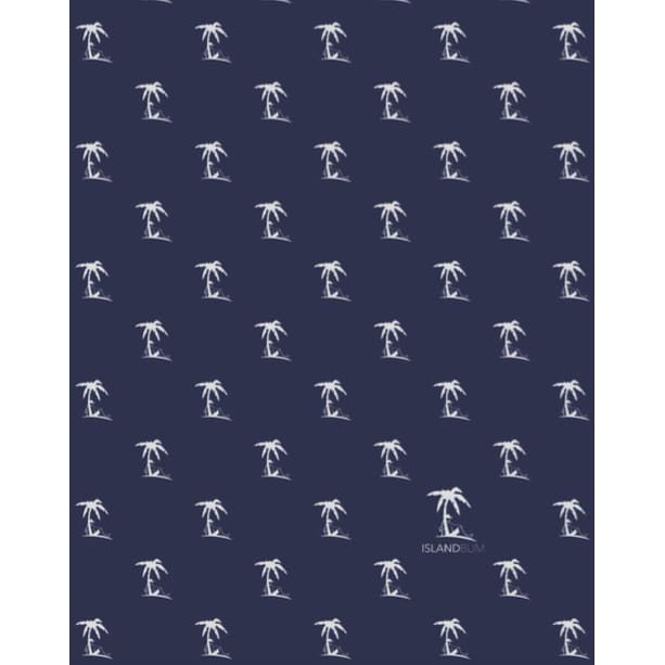 Navy Blue IB Tiki Joe Face Shield for wholesale on Faire