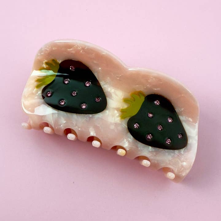 Strawberries Hair Claw for wholesale by Centinelle