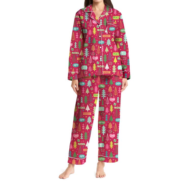 Christmas Tree Pajamas for wholesale by Love Bug Apparel