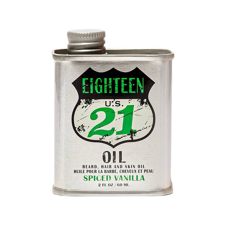 18.21 Man Made - Wholesale Beard Styling Product - Beard, Hair and Skin Oil