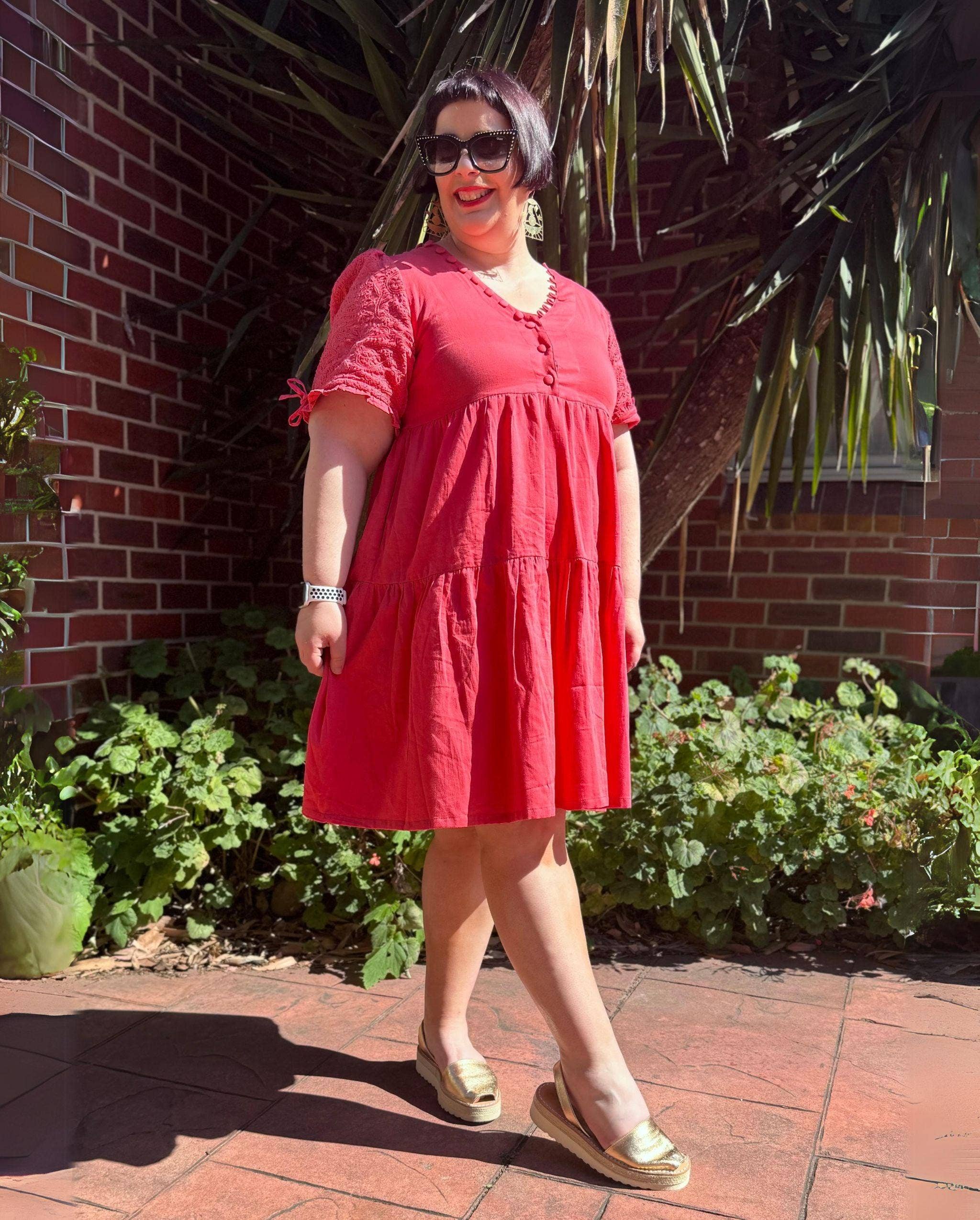 Kaasida | Women Fashion Boutique - Wholesale Dress - Women's - Gulnari Flowy Mini Dress23