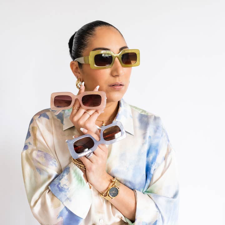 Gleam Eyewear - Wholesale Sunglasses - Women's - Good Energy Sunglasses | Pink5