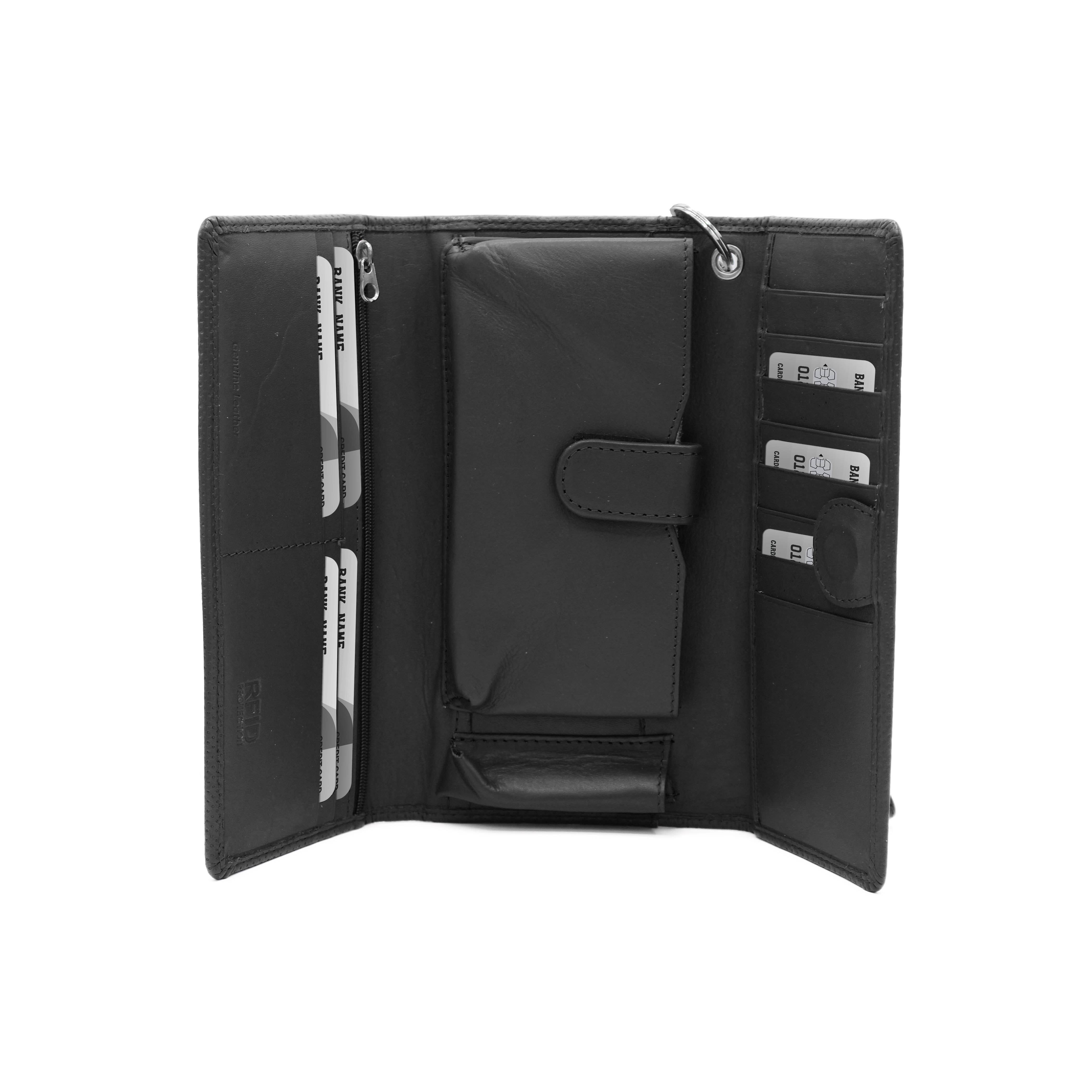 Zerimar 1942 – Carteira - Mulher por atacado – Zerimar Carteira de Pele Mulher | Carteira de Mão 21x10 cm1