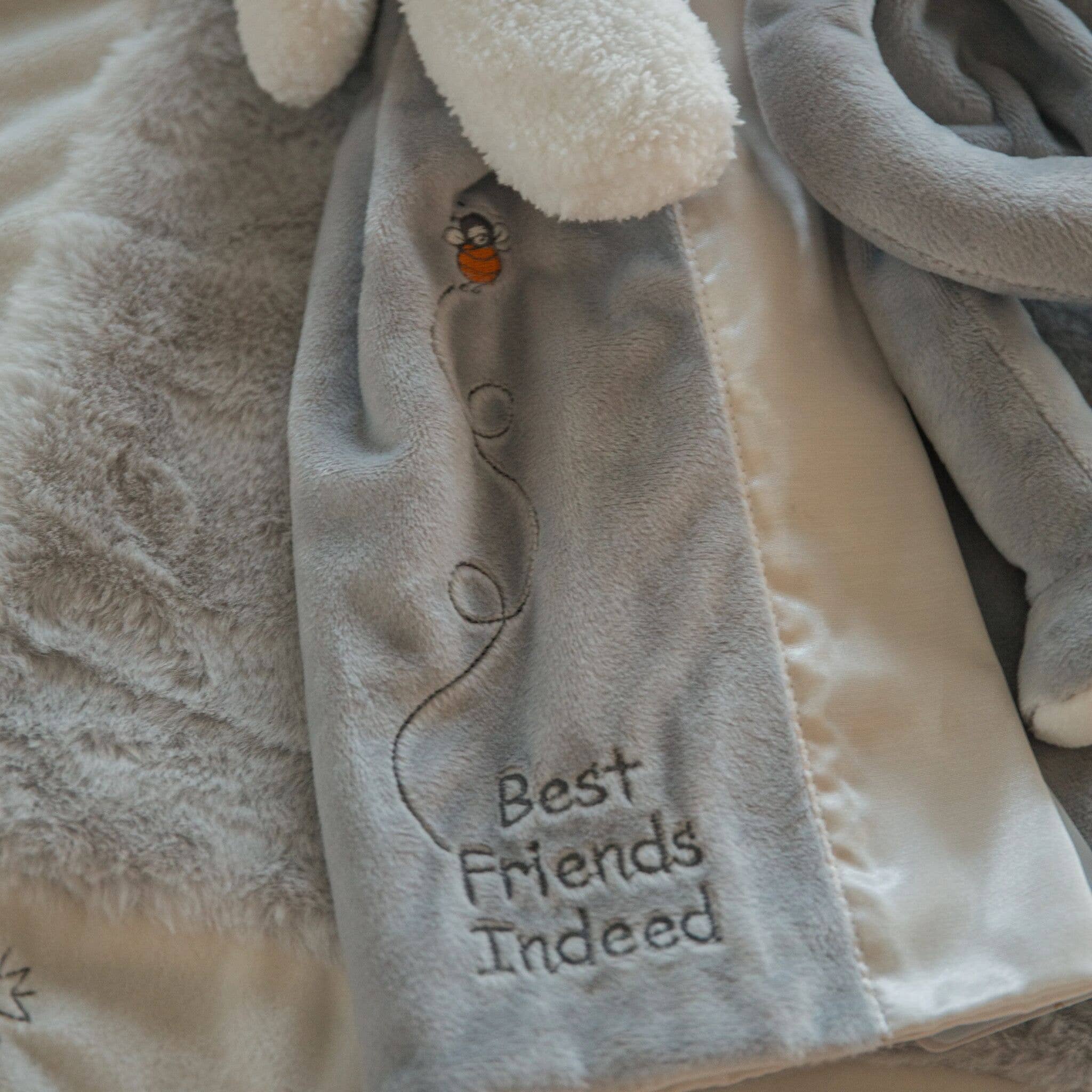 Bunnies By the Bay - Wholesale Security/Cuddle Blanket - Baby - Bloom Bunny Buddy Blanket6