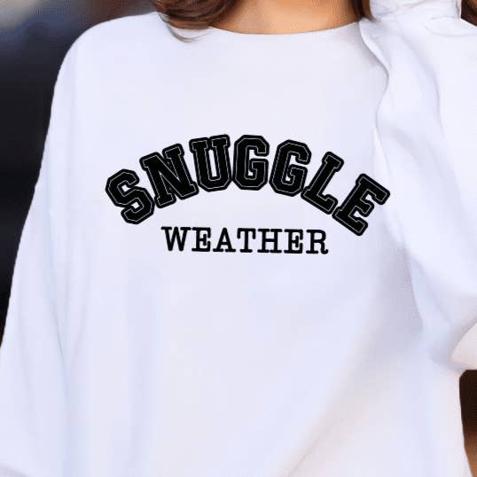 Snuggle Weather Crewneck Sweatshirt for wholesale by Fui Fuío by Ktna