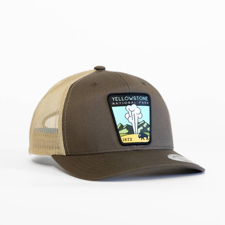 Squatchy - Wholesale Trucker Hat - Unisex - Yellowstone National Park Hat