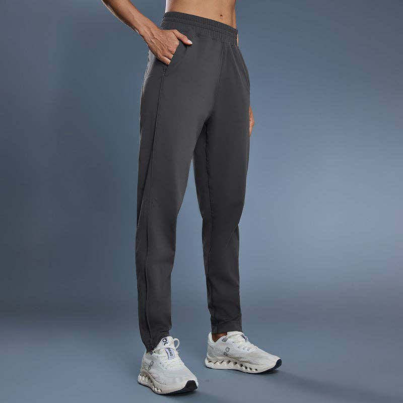 WONDERXFANS - Vente Pantalon de survêtement/de jogging – femme - Pantalon de sport décontracté respirant à fermeture éclair5