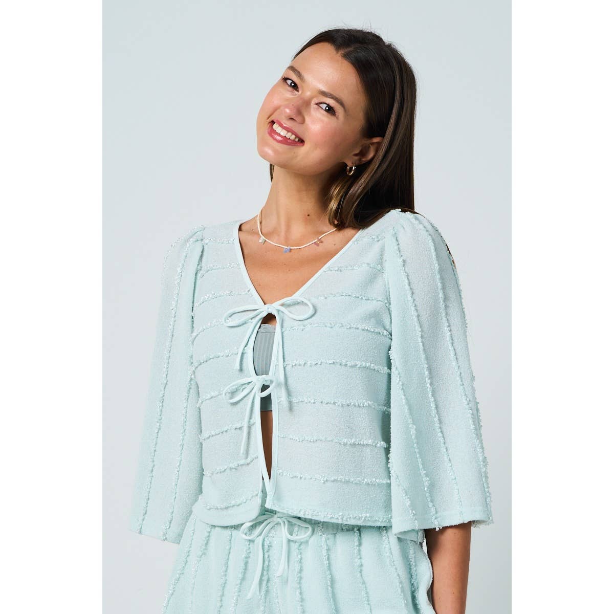 The GREii – wholesale Top & pants set (NOT Loungewear) – Women's – Lace Up Summer Sets3