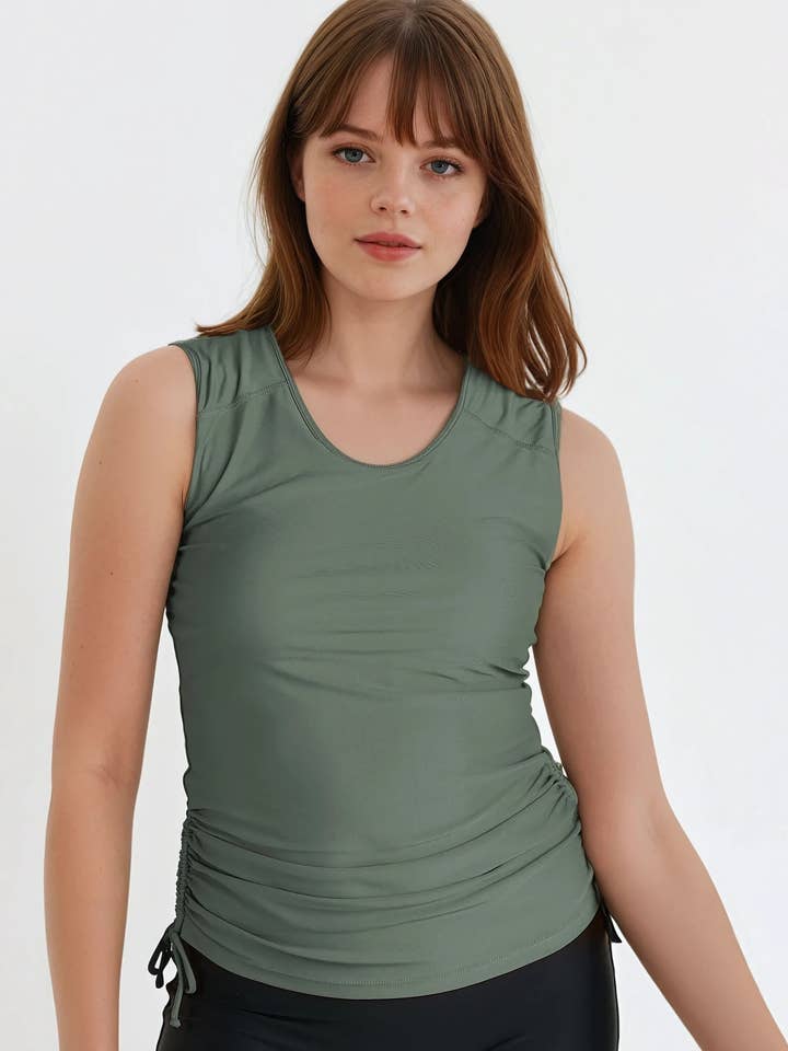 Closed Back Maya Swim Top for wholesale by Calypsa