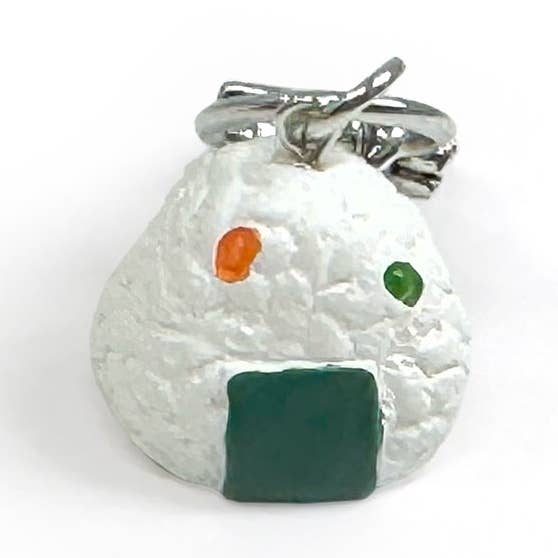 Rainbow Unicorn Birthday Surprise - Wholesale Keychain – Women's - Kawaii Onigiri Keychain & Bag Charm, Cute Japanese Rice Ball0