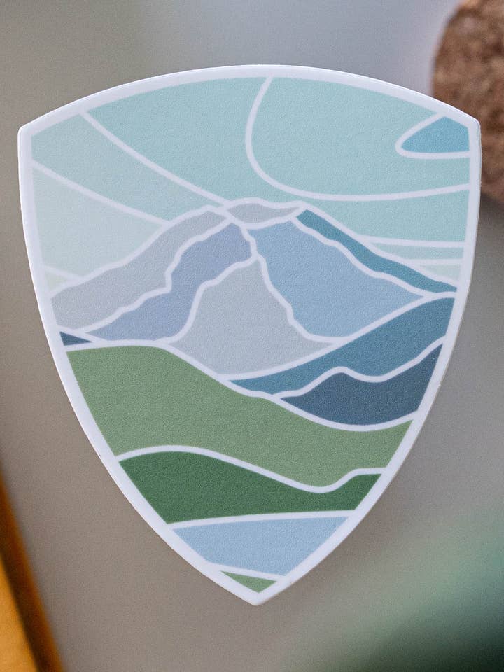 Mt. Rainier National Park Sticker for wholesale by Flatlander Trading