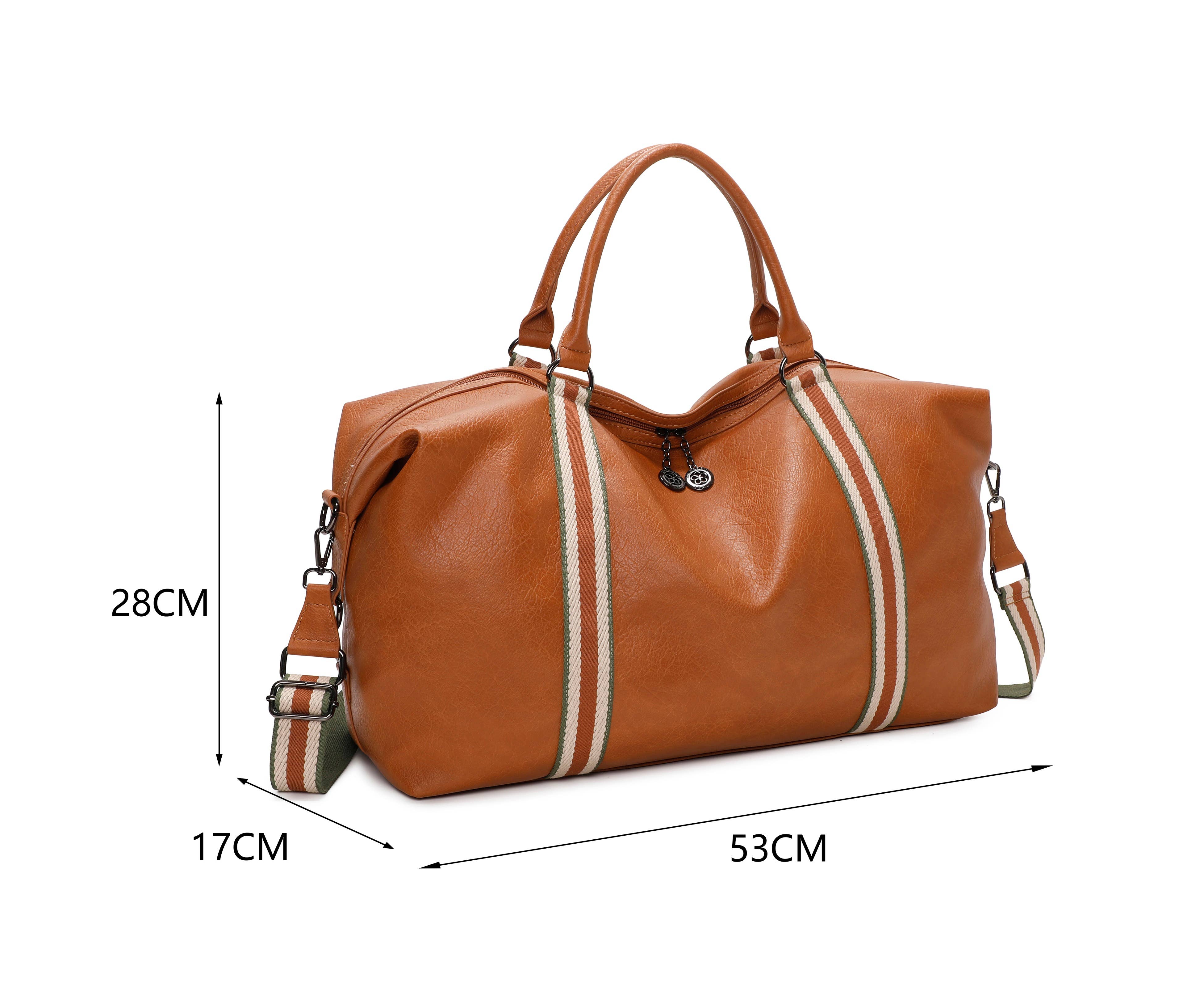 Superbia - Wholesale Weekender Bag - Women's - Superbia Medium Soft Hold All Weekend Bag  Canvas Long Strap13