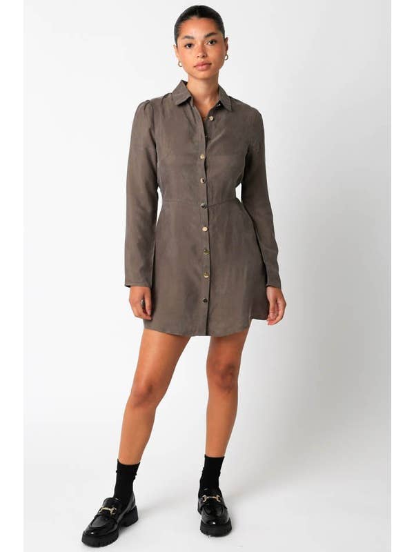 Olivaceous - Wholesale Dress - Women's - 2206-28LDZ7