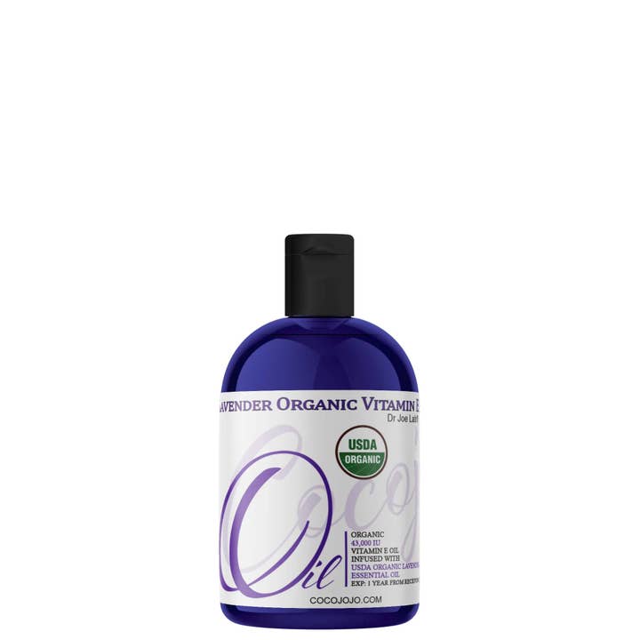 Coco jojo - Wholesale Bath/Body Oil - Vitamin E Oil and Lavender Oil Blend, USDA Certified Organic