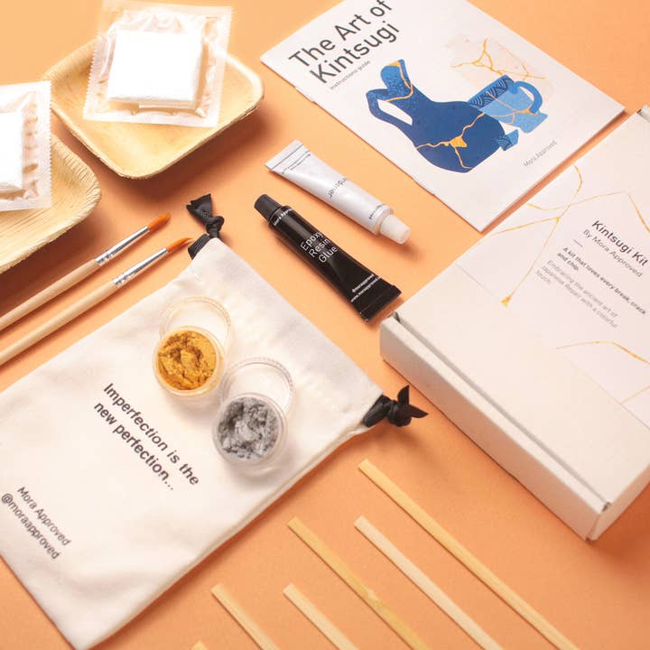 Kintsugi Repair Kit - Duo Colour Craft Set for wholesale by DIY Kits by Mora Approved - Kintsugi, Pottery & Art