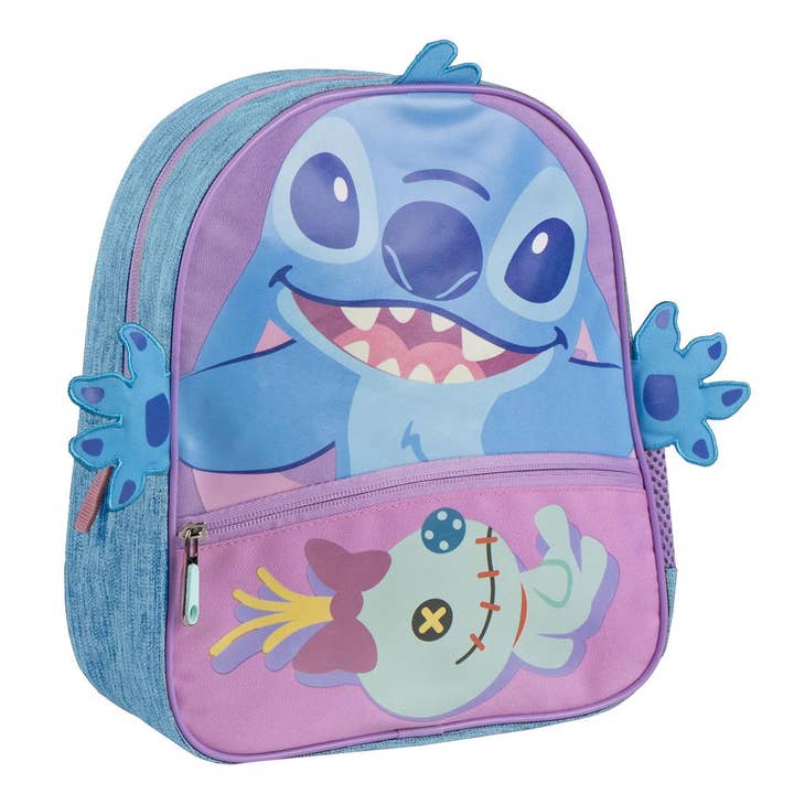 STITCH CHILDREN'S SCHOOL BACKPACK - 2100005885 for wholesale by Mastoys, S.L.