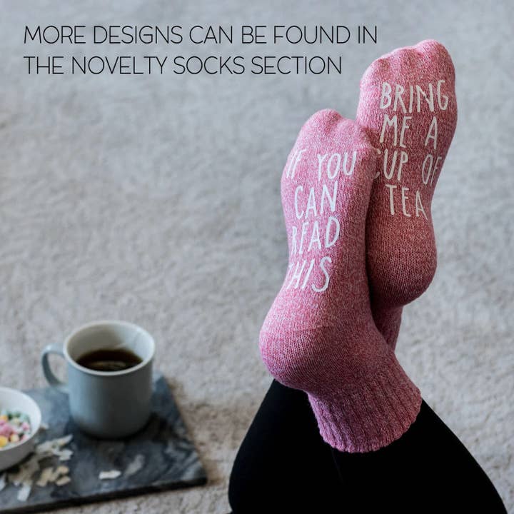 The Obstinate Octopus – Großhandel Socken – Damen – Lesesocken „I Like Books... & Maybe 3 People“