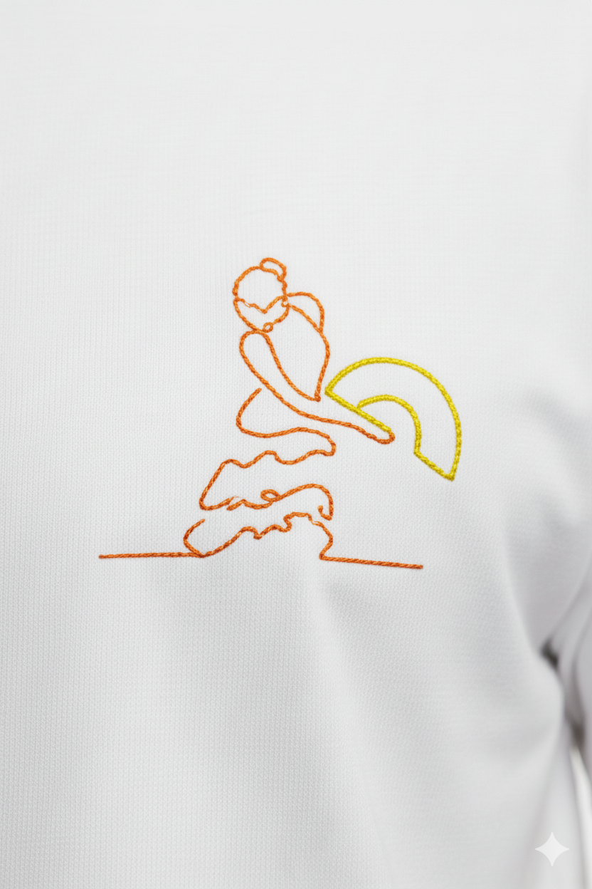 MAPA – T-shirt – Homem por atacado – Flamenco Paixão - T-shirt Oversized Block7