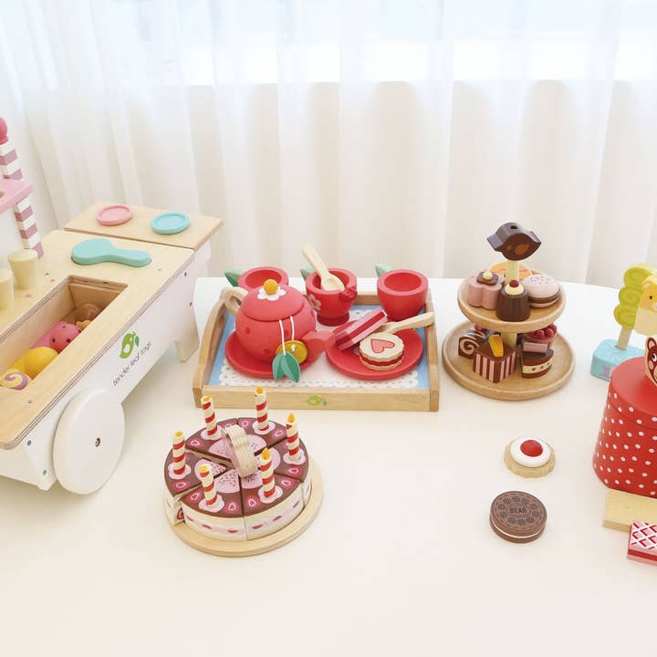 Tender Leaf Toys - Wholesale Wood Toy - Kids - Ice Cream Cart3