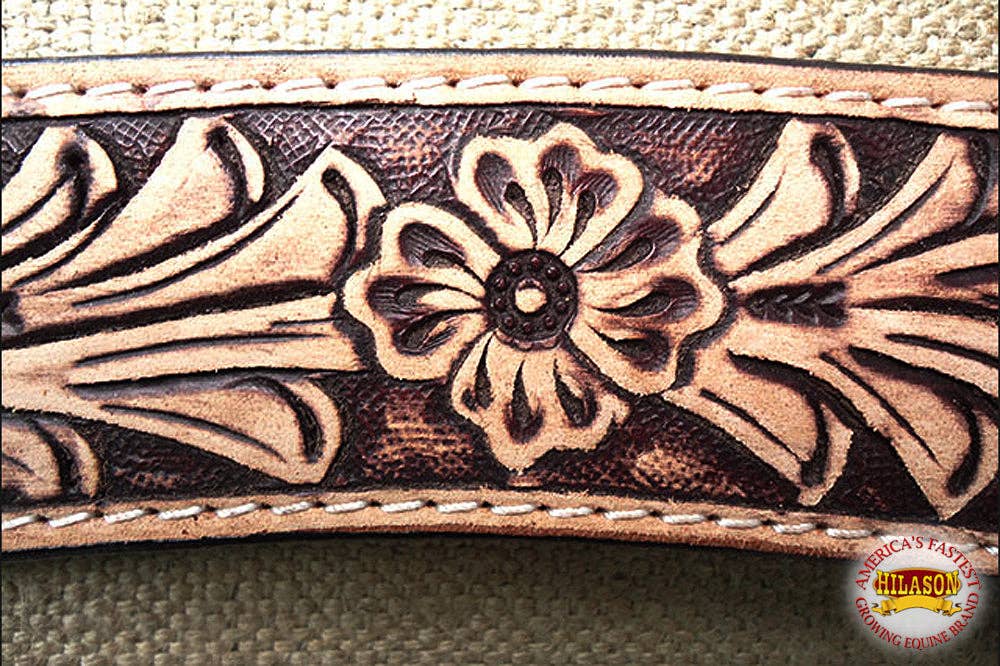 HILASON - Wholesale Horseback Riding Gear - HILASON Western Horse Headstall Breast Collar Set Tack Genuine American Leather | For Horses Headstalls190