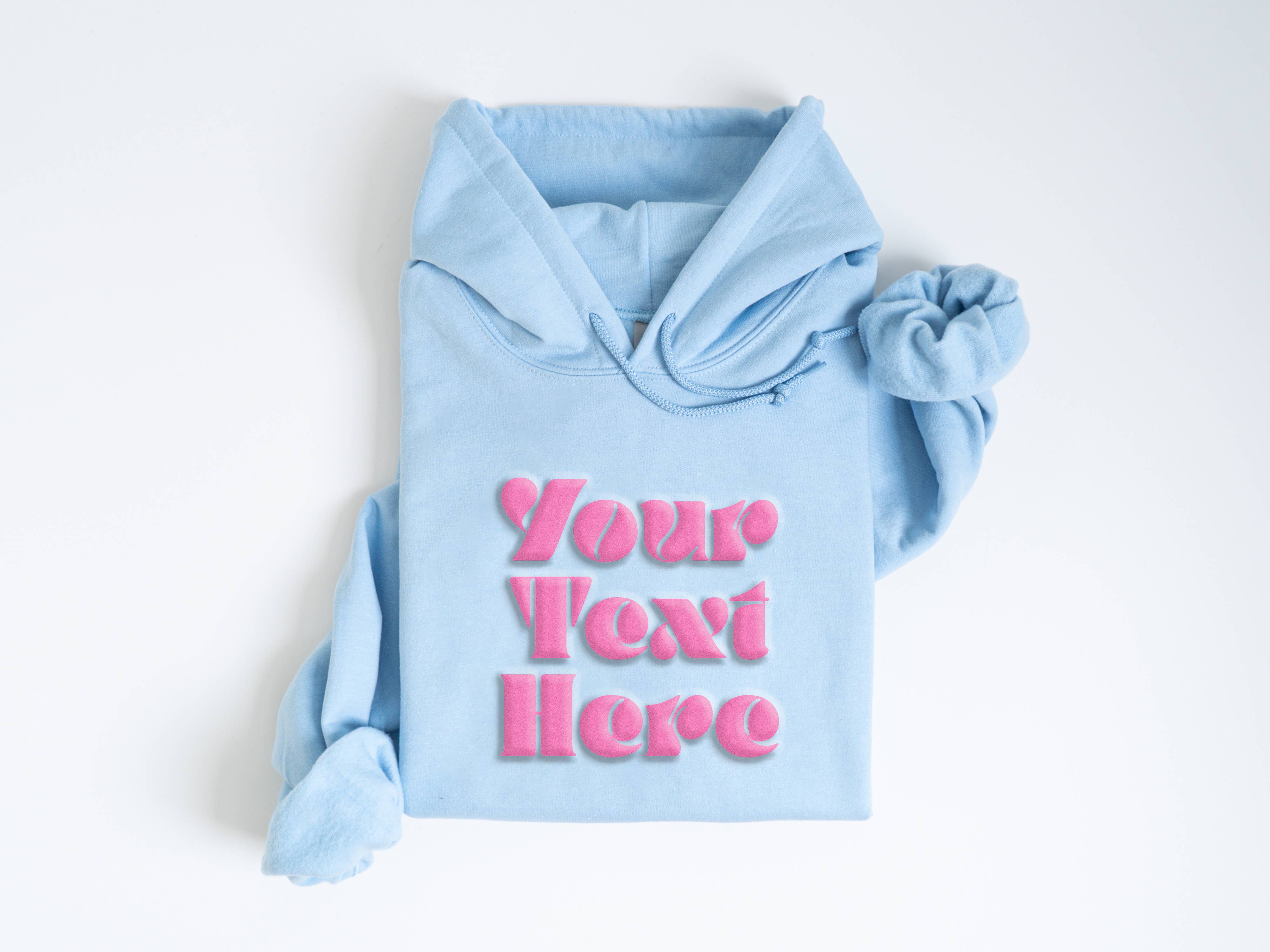 Nobullwoman Apparel - Wholesale Hoodie - Women's - PUFF Print CUSTOM Small Business Unisex HOODIE16