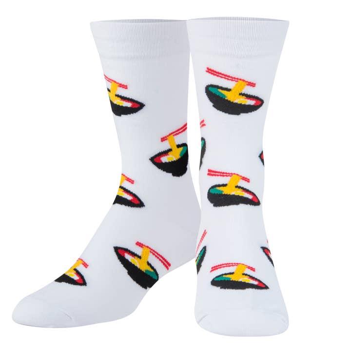 Crazy Socks - Mens Crew - Ramen Bowls for wholesale by Crazy Socks