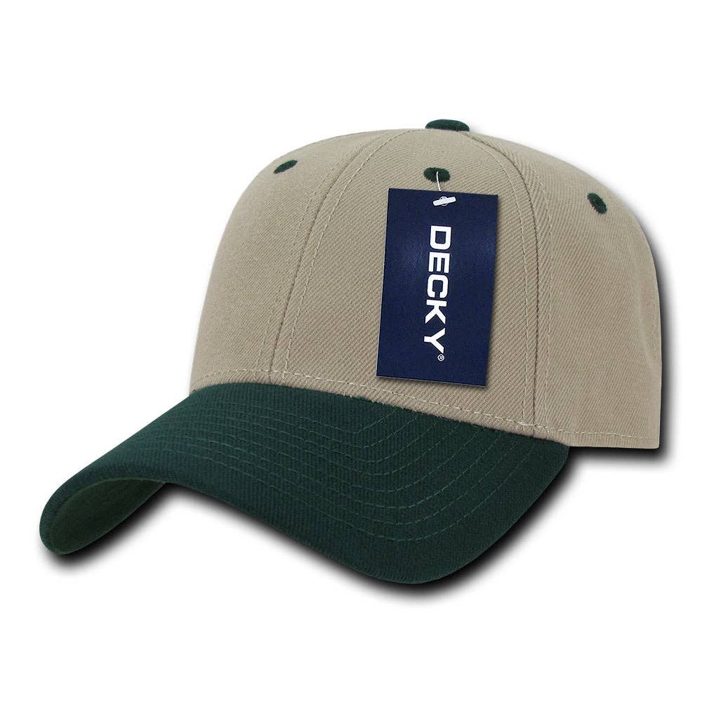 The Park Wholesale - Wholesale Baseball Cap - Unisex - Low Crown Structured Baseball Cap - Decky 20620
