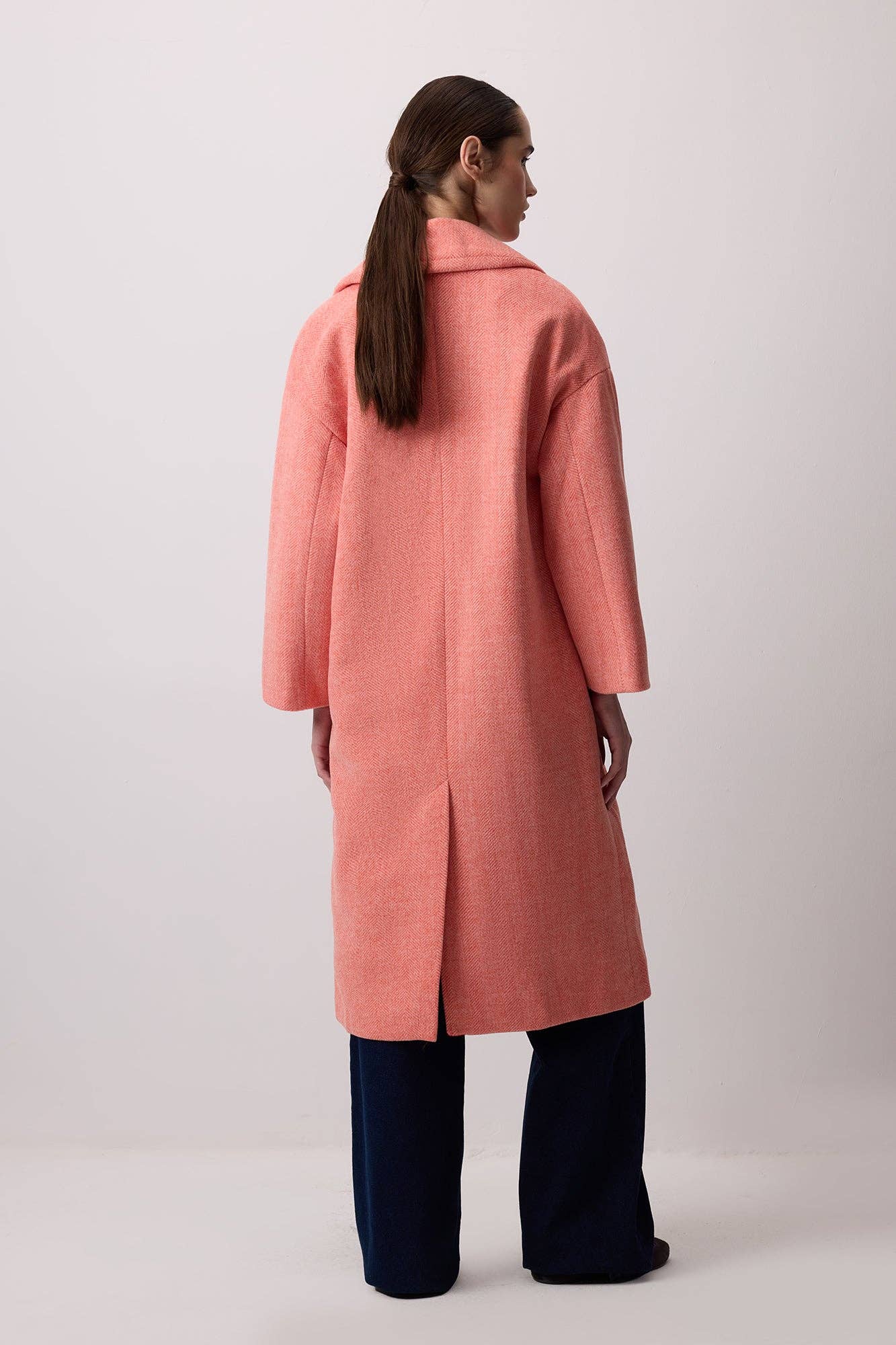 arancia CAPPOTTO LUNGO CON CACHET in vendita all'ingrosso su Faire4