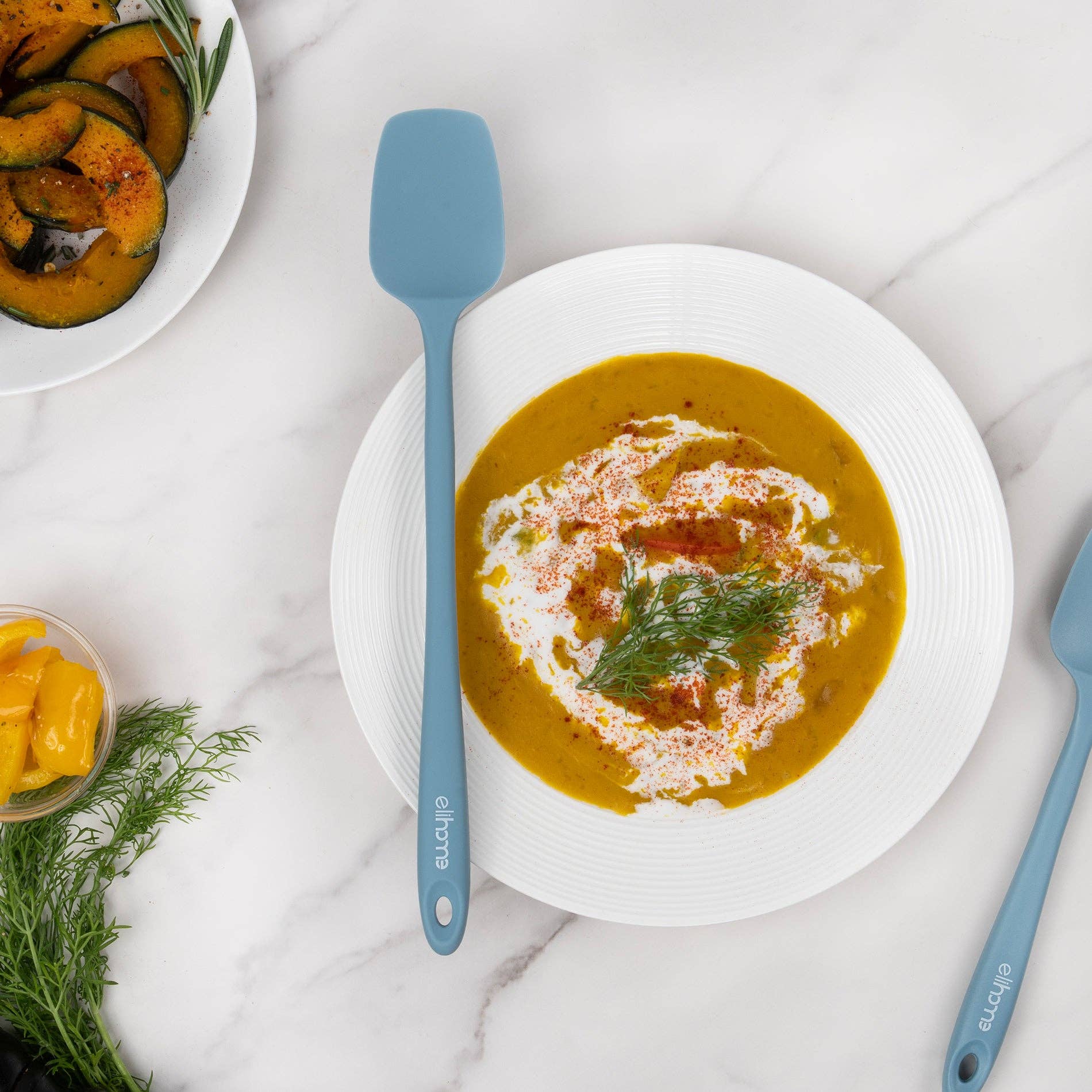 Elihome - Wholesale Kitchen Spoon - Elihome Skinny Slim Spoonula  - 11" L x 1.5" W4