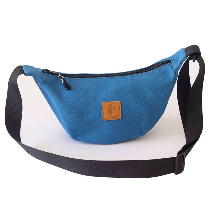 Canvas Round Mini Shoulder Bags for Men and Women for wholesale by Ecodunia