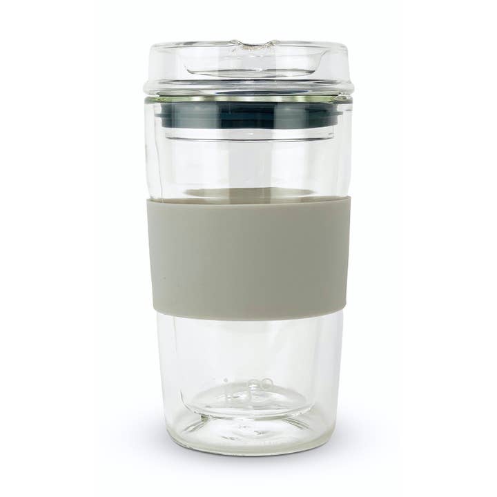 IOco Gift Designers - Wholesale Insulated mug/tumbler - IOco 12oz Reusable Glass Coffee Travel Cup20