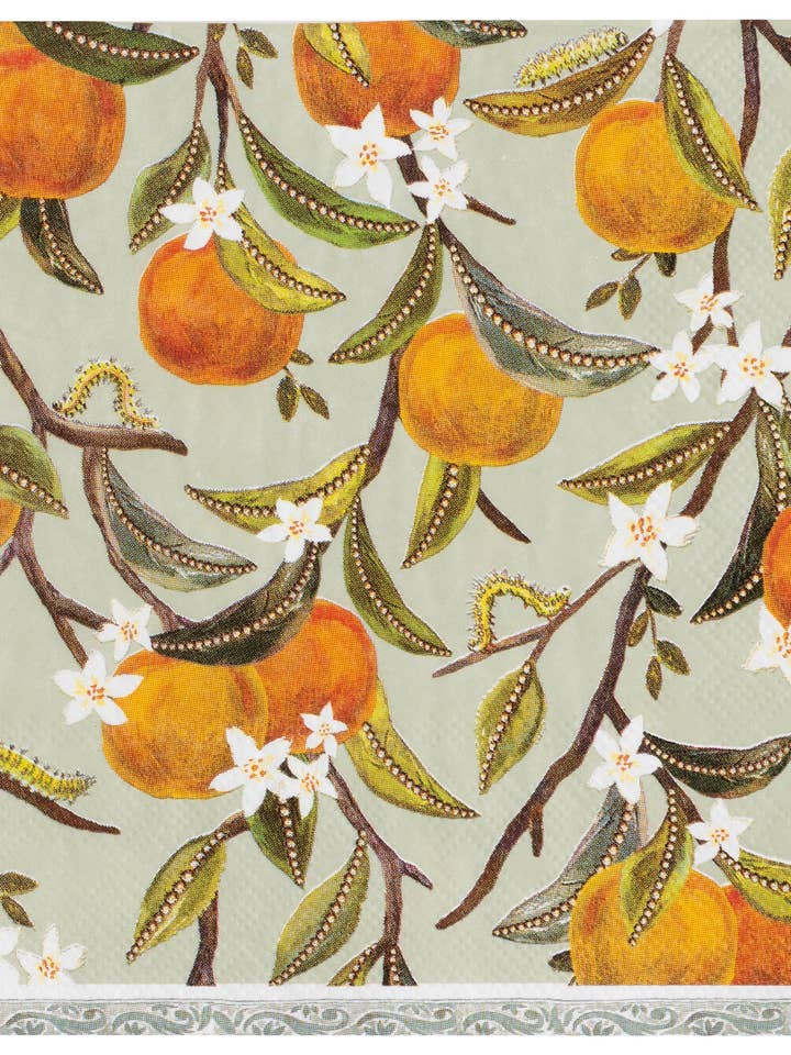 Servett Apelsin Fruktträdgård för wholesale av Glick