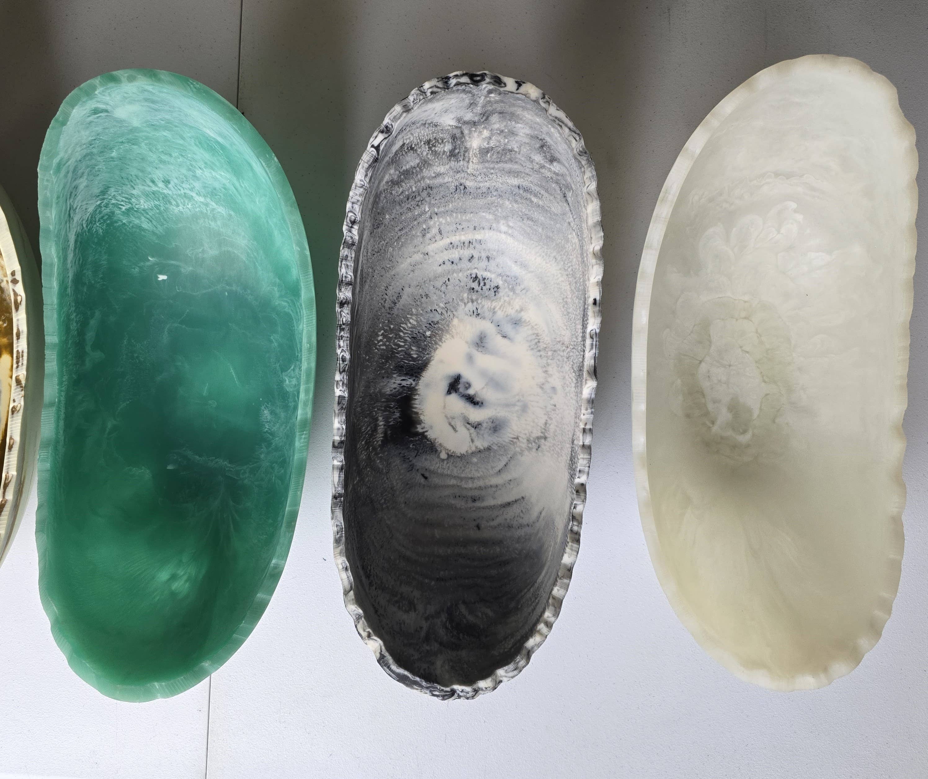 Gibb & Daan - Vente Bol de service - Abreuvoir en résine de taille moyenne, fourre-tout, bol décoratif18