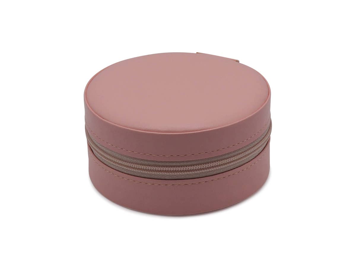 Big Metal London – wholesale Jewellery box/organiser – Camellia Small Round Jewellery Box2