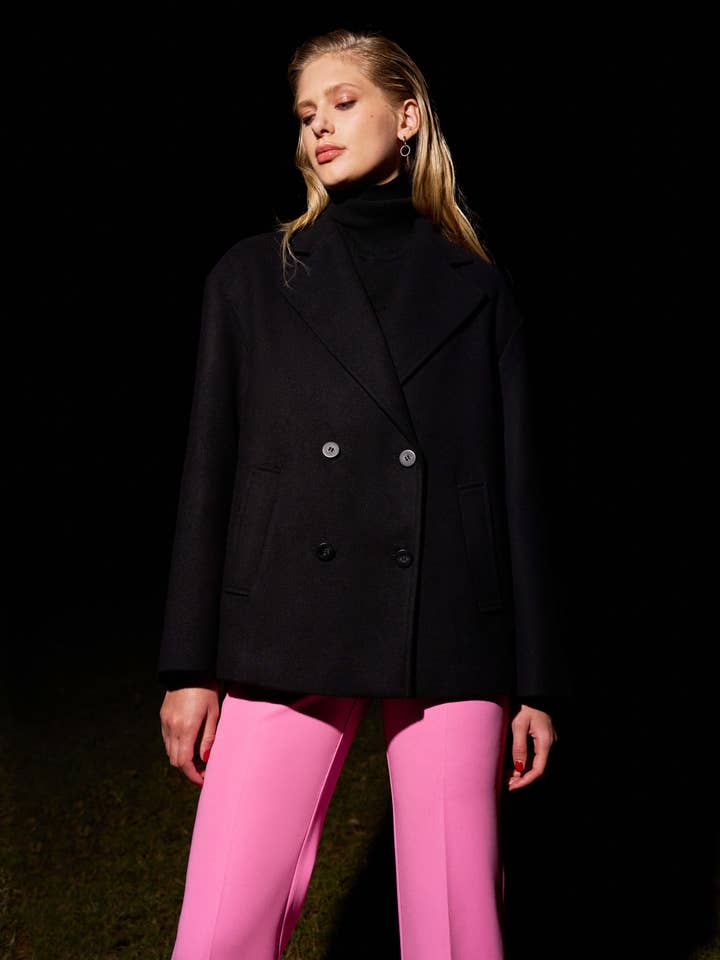 Manteau court Tamara pour femme de Forcast pour la vente par Forcast