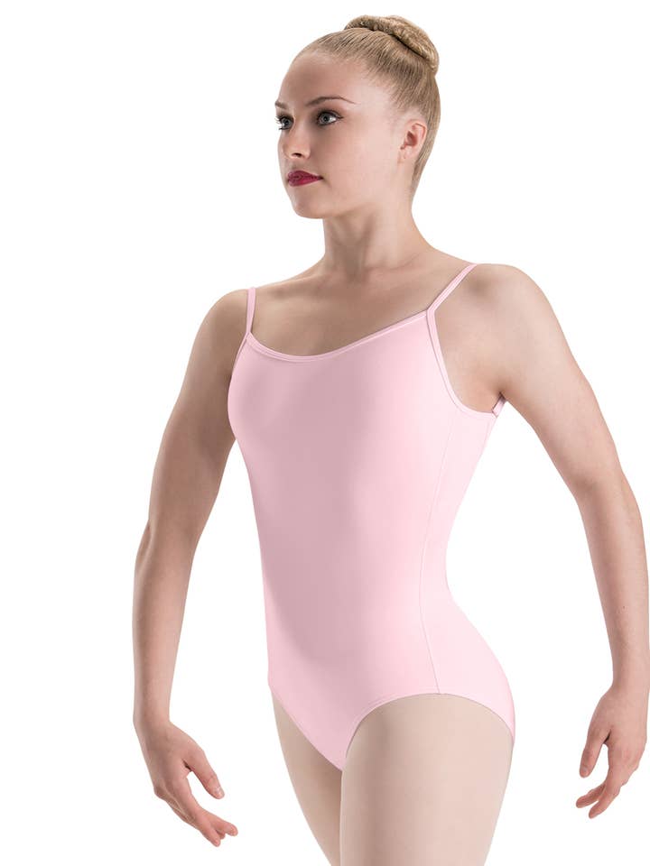 Dri-Line Adjustable Strap Camisole Leotard for wholesale by Motionwear