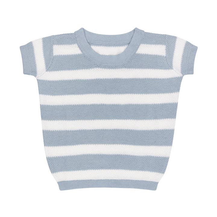 Colección Wave - Top de Punto a Rayas - WS para venta al por mayor de Ely’s & Co.
