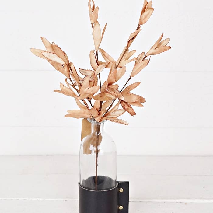 Holiday Depot Inc. - Wholesale Artificial Flowers - 30616- 16in Pick-PE Herb Leaves-Teastain2