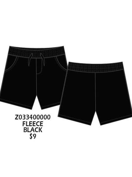 Short polaire noir pour la vente par Crumbs