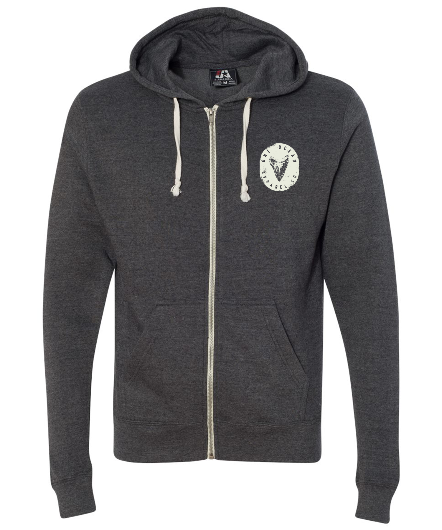 One Ocean Apparel Co.. - Wholesale Hoodie - Unisex - Respect the Locals Zip Hoodie1
