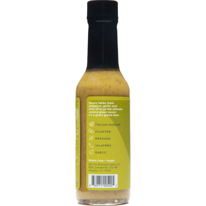 Bravado Spice Co. - Wholesale Hot Sauce - Creamy Herb & Jalapeño Hot Sauce (12-Pack)4