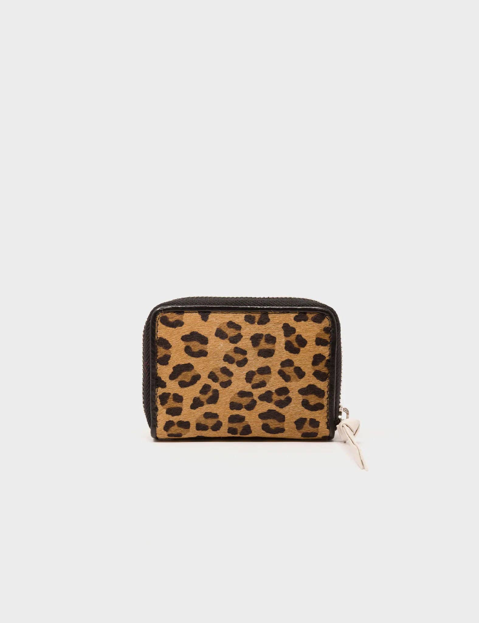 Min & Mon - Wholesale Wallet - Women's - Frodo Animal Print Leather Zip Around Wallet - All Over Eyes Embroidery2